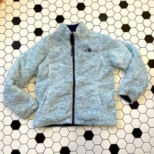 The North Face, girls size L (14/16), REVERSIBLE coat